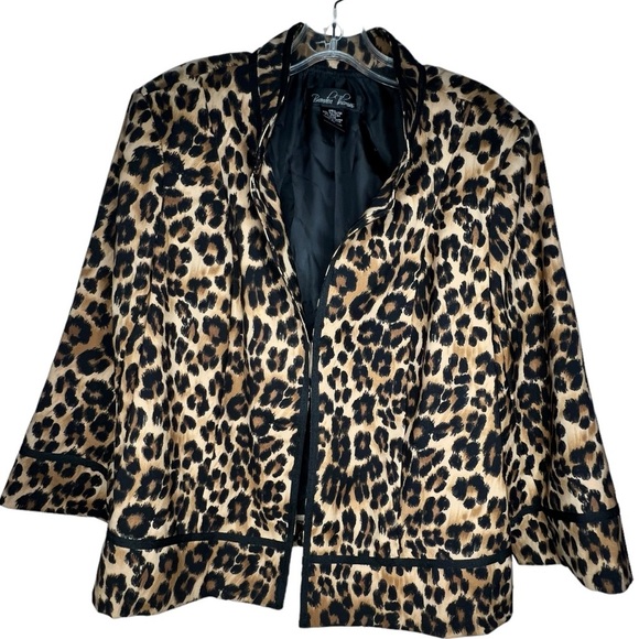 Brandon Thomas Leopard Print Jacket‎ - Picture 1 of 5
